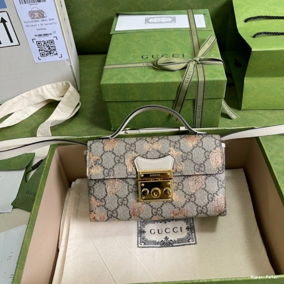 GUCCI bag mini padlock berry 0806